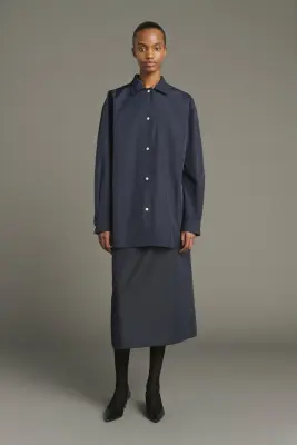 JUPE LILI NAVY — photo 1