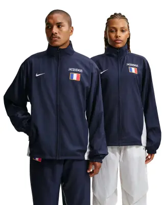 x Jacquemus France Track Jacket Blackened Blue — photo 1