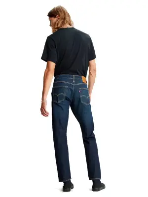 LEVIS 502 TAPER BIOLOGIA ADV Bleu Foncé — photo 4