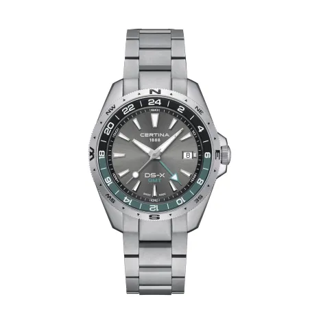 Certina DS-X GMT quartz 41.2mm C0474521108100