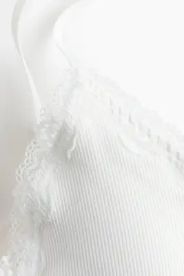 Body Seamless avec dentelle - Blanc — photo 4