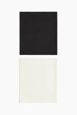 Lot de 2 tours de cou de sport DryMove™ - Noir/blanc — photo 1