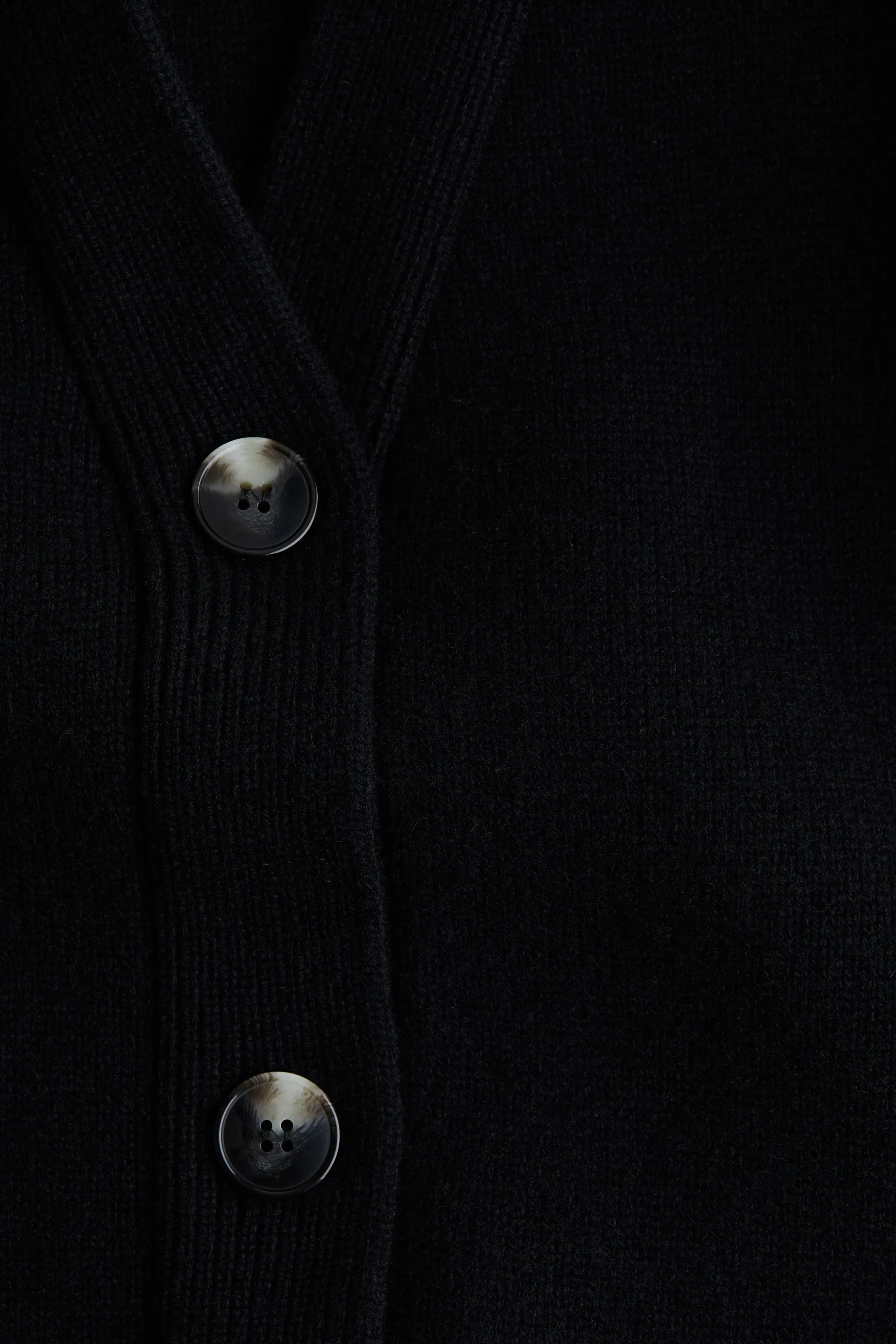 Gilet en laine mélangée - Noir