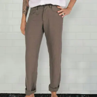 Pantalon Zanzibar Lin Kaki — photo 1
