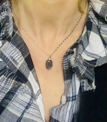 Collier Elixir labradorite - Hanka In — photo 2