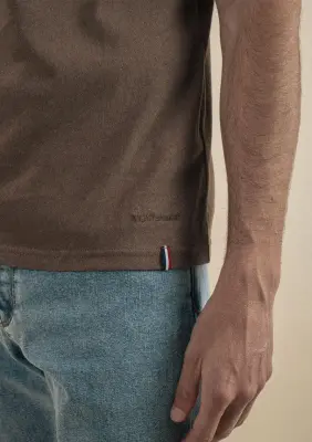 T-shirt Tapio Marron — photo 3