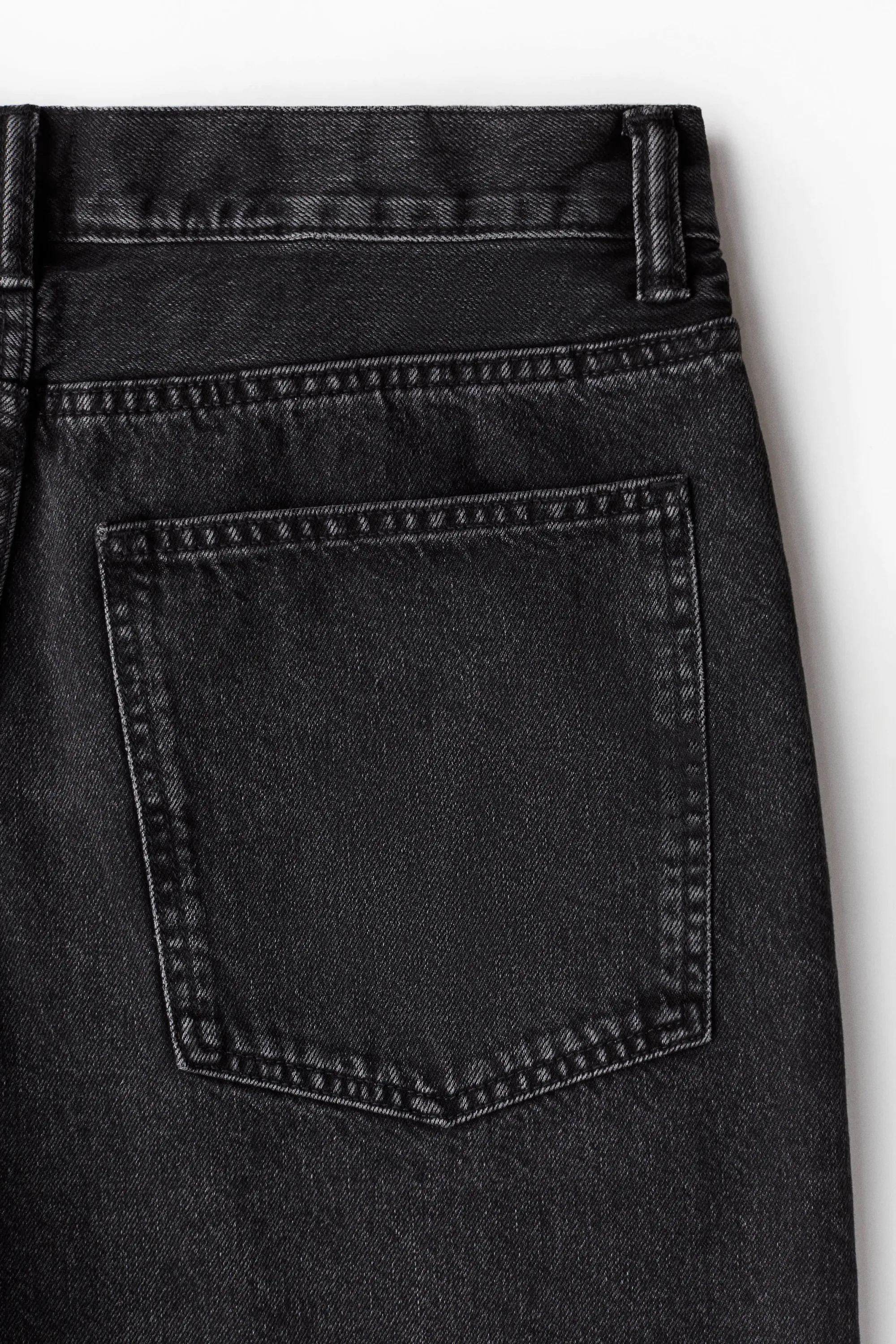 Short Super Baggy en denim - Denim black