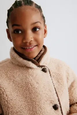 Veste en tissu Teddy bear - Beige — photo 2