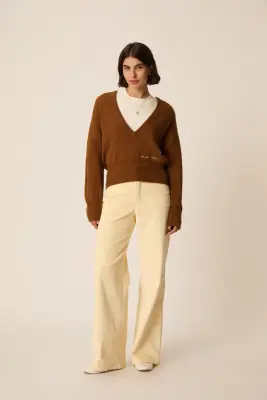 Pull Armelle Chamois — photo 3