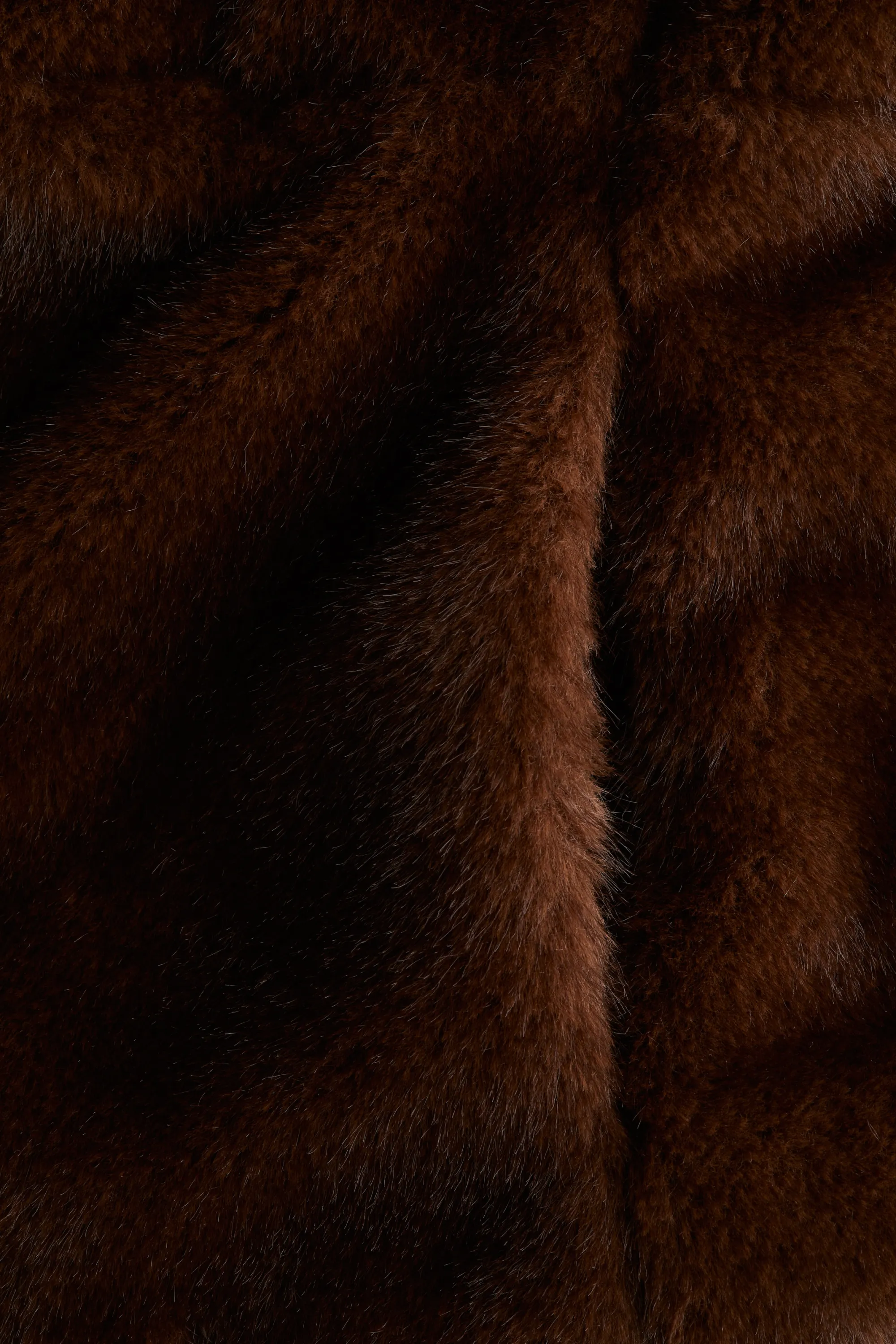 Veste à manches bouffantes - Marron foncé