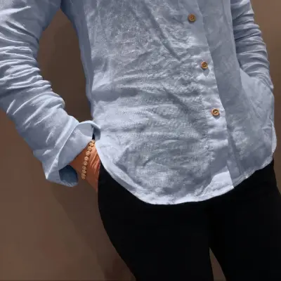 Chemise Constance Femme Ciel — photo 3