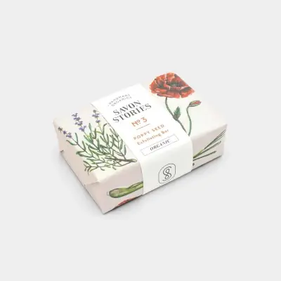 Savon Bio & Naturel aux Graines de Pavot – Exfoliant & Éclat — photo 3