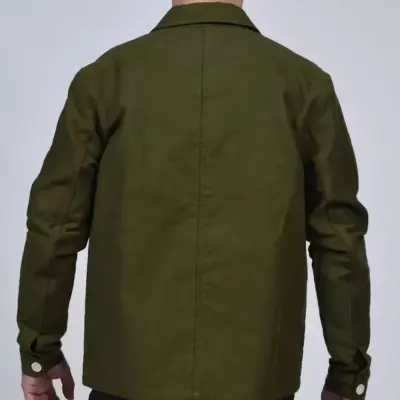 Veste Edouard vert olive — photo 3