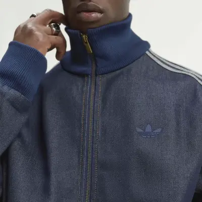 Adidas Denim FB Track Top Indigo Denim — photo 3