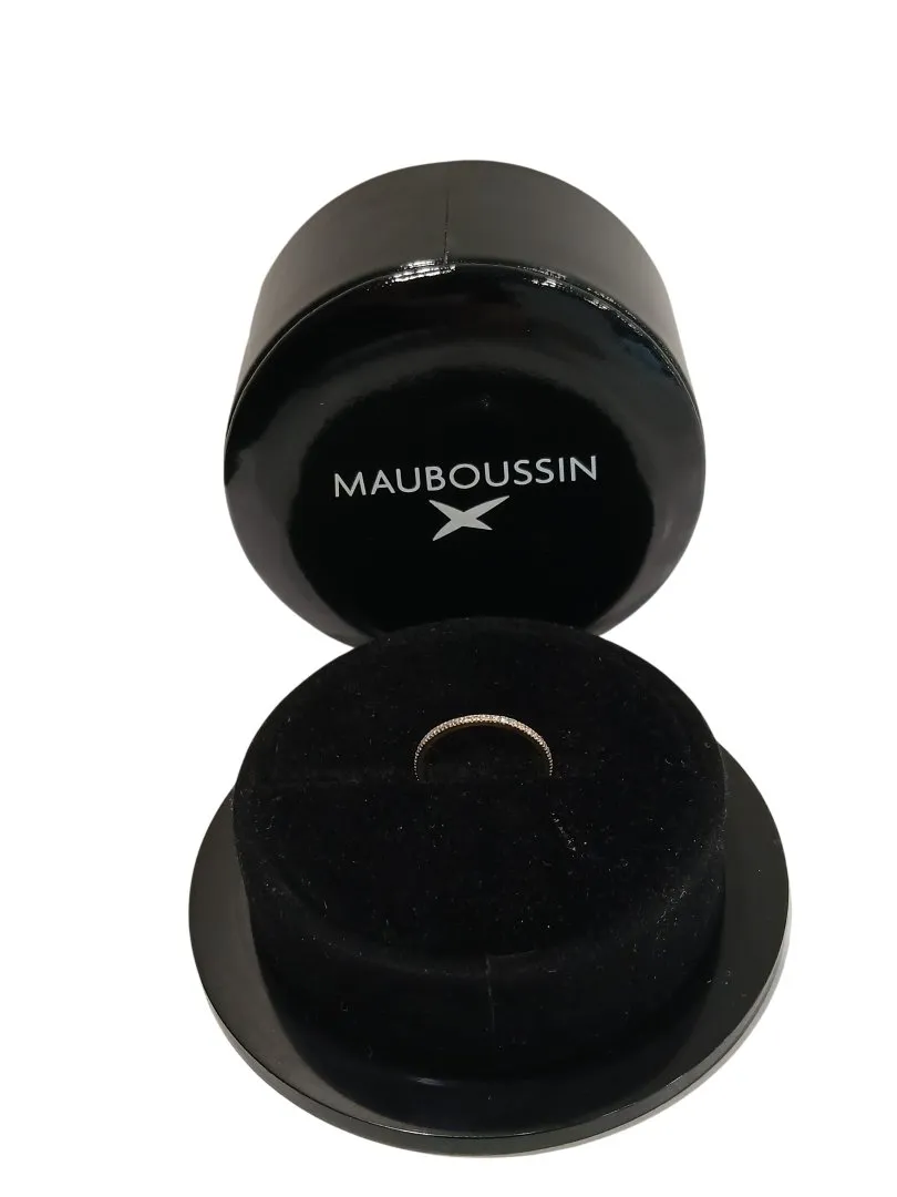 Bague blanc mauboussin eclats de diamants