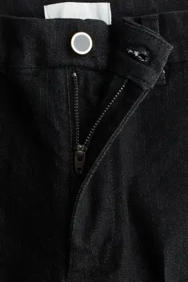 Flared High Jeans - Noir denim — photo 5