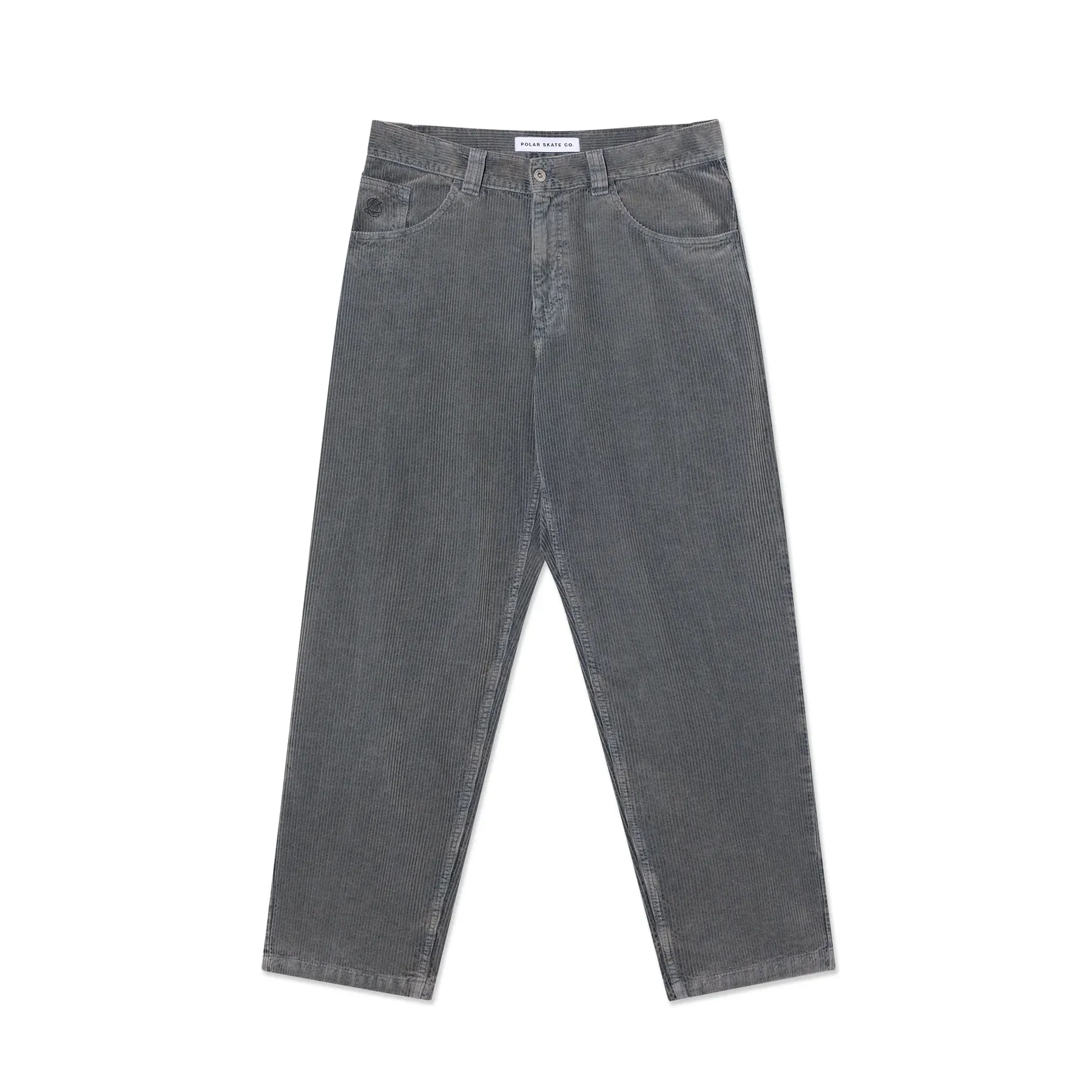 Pantalon polar 93′ pants Ovedyed Cord – Blueish grey