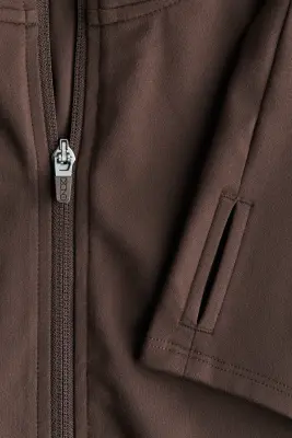 Veste de sport zippée SoftMove™ - Marron foncé — photo 5
