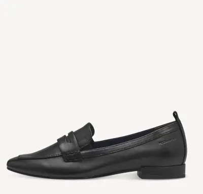 Mocassins Tamaris 008-54201-42-001 Noirs - Cuir Lacets Grande Pointure Femme — photo 2