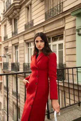 Fayette Coat - Red — photo 2