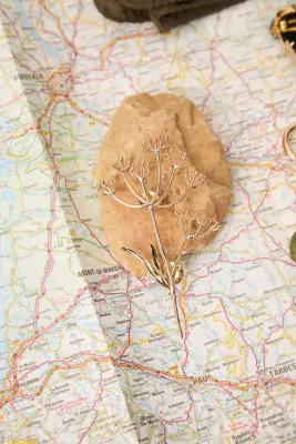 Broche Pavot