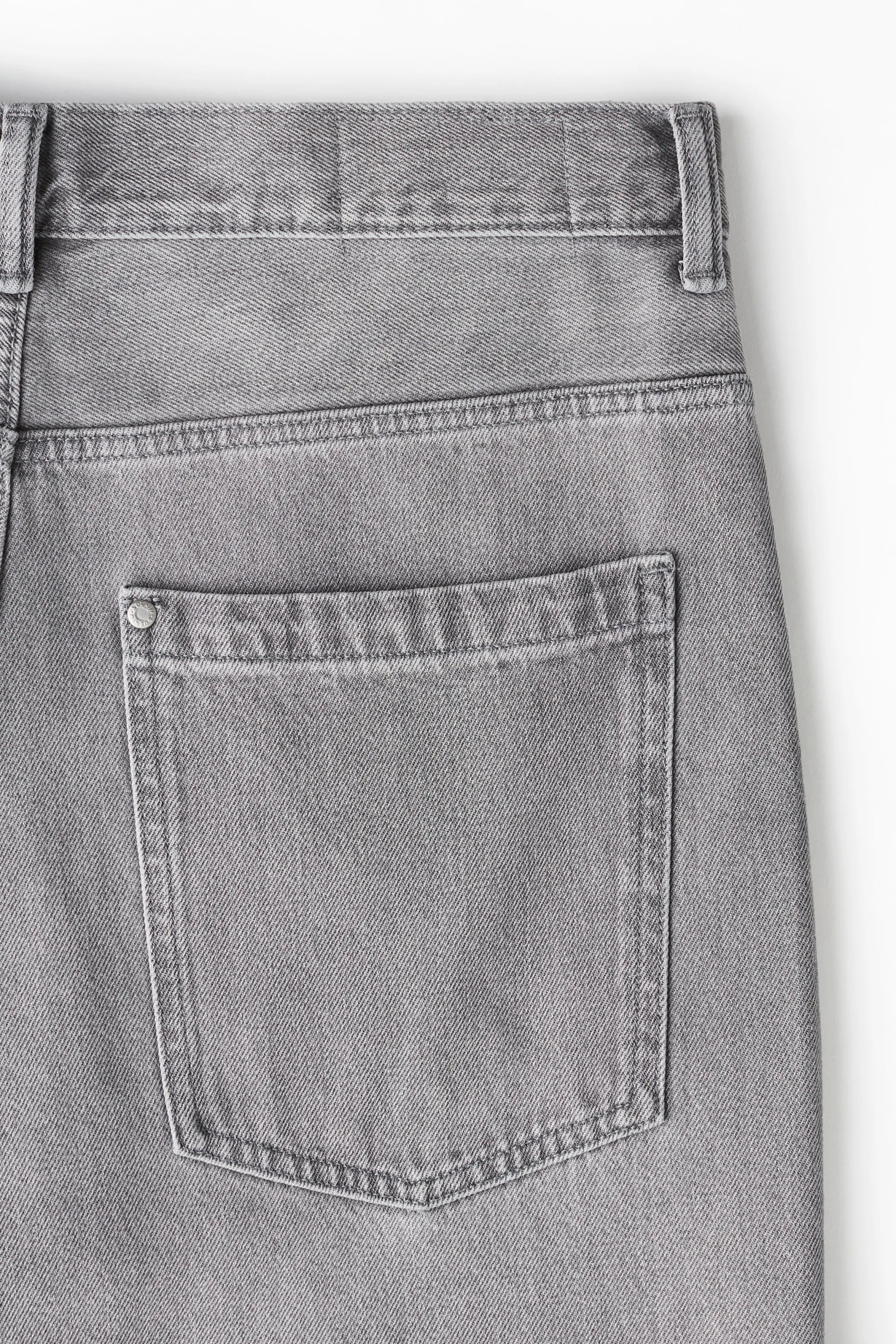 Super Baggy Jeans - Gris denim