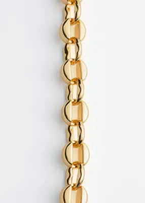 Collier à maillons polis - Doré — photo 2