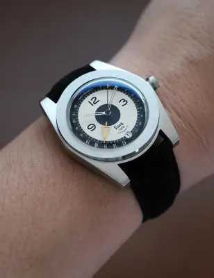LIMA WATCH AUTOMATIC GMT TRANSIT REVERSED TUXEDO — photo 2