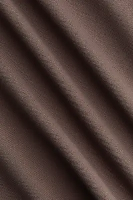 T-shirt ajusté en microfibre - Marron foncé — photo 3