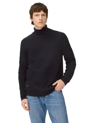 CAMEL ACTIVE PULL COL ROULE Marine — photo 4
