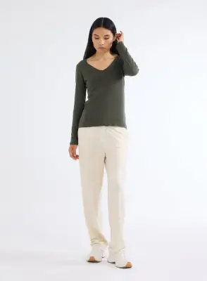 T-shirt en coton et cachemire — photo 3