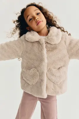Veste duveteuse - Beige clair — photo 3