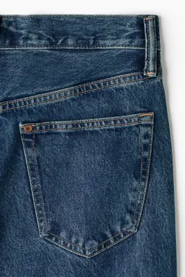 Original Straight Jeans - Bleu denim foncé — photo 4