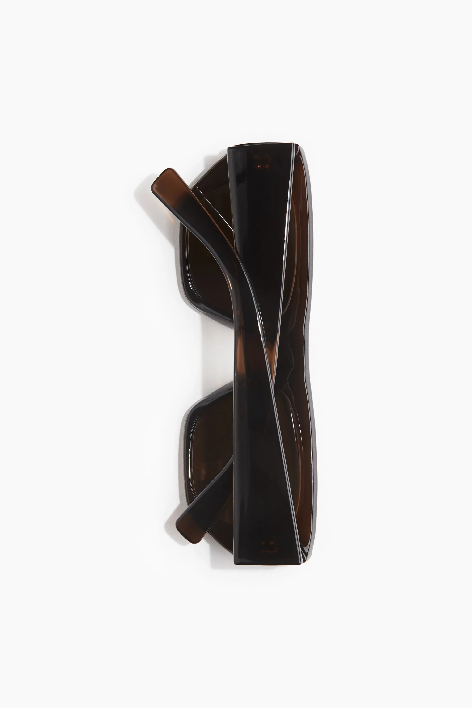 Lunettes de soleil cat-eye - Marron foncé
