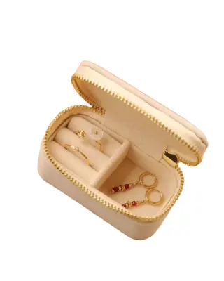 Petite boîte à bijoux - beige — photo 4