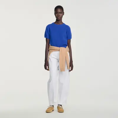Pull en laine à logo