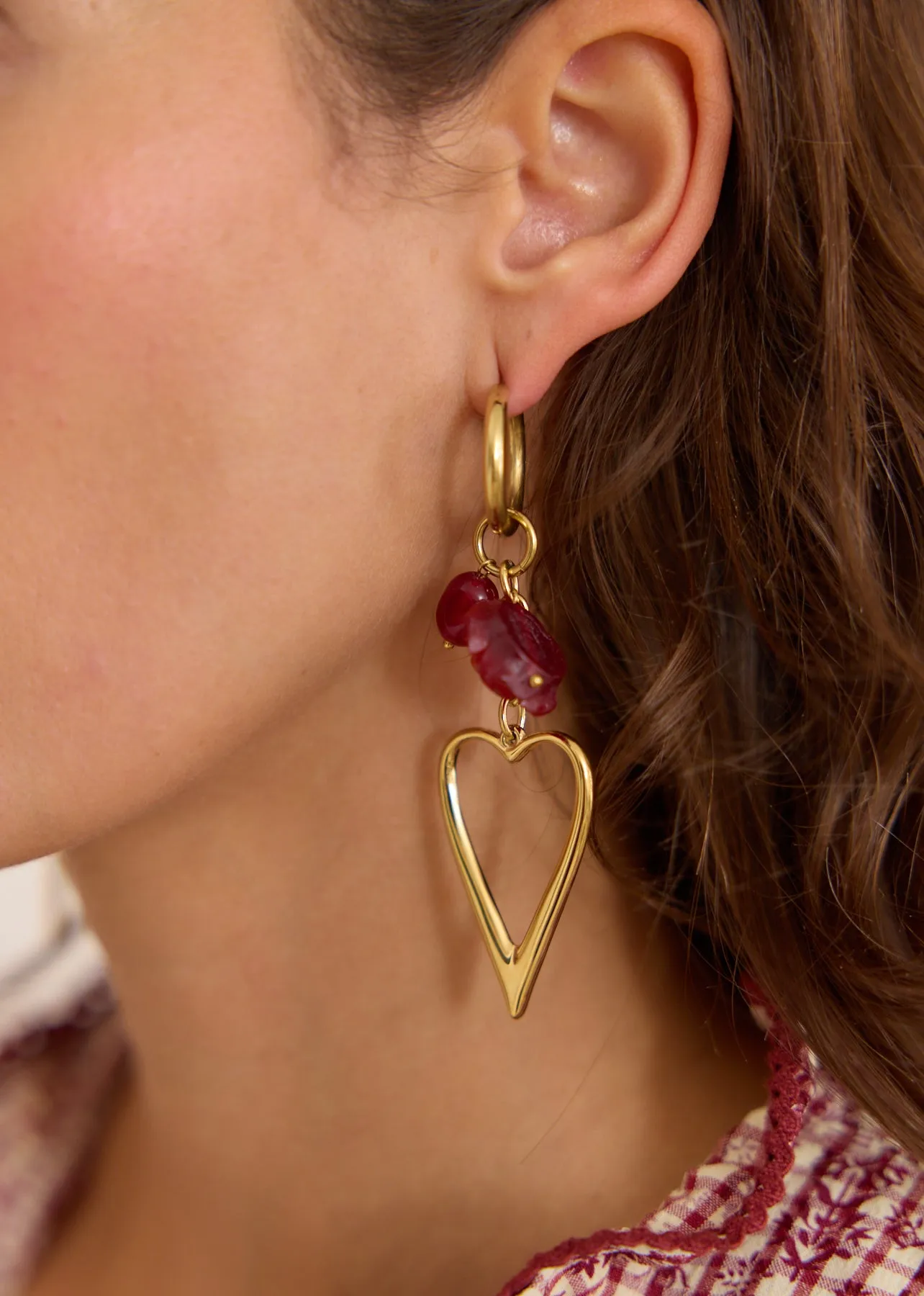 Boucles d'oreilles Inima