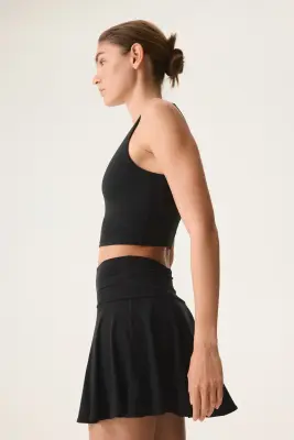 Jupe de tennis corolle - Noir — photo 1