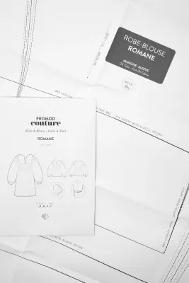 Patron papier blouse ROMANE — photo 5