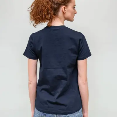 T-shirt Mauricette bleu marine — photo 2