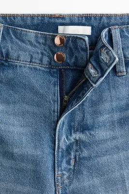Wide High Jeans - Bleu denim — photo 3