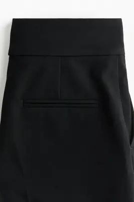 Pantalon bootcut en twill - Noir — photo 3
