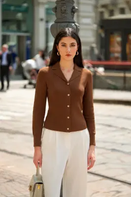 Nella Merino Wool Top — photo 1