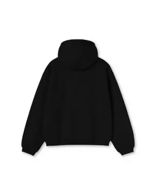 Hooded Ebbert Jacket Black White — photo 2