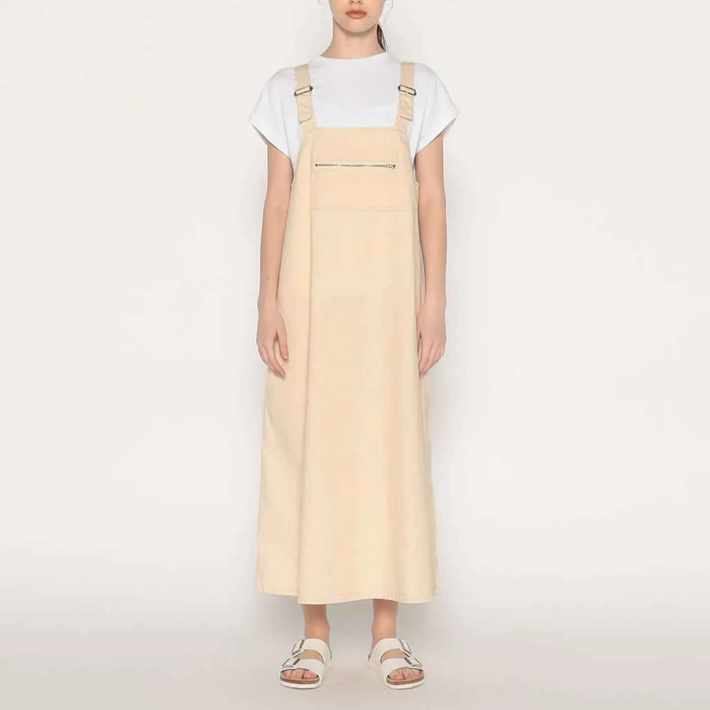 Robe en coton KATSURAGI Ecru