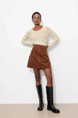 Pull en maille dentelle Femme — photo 3