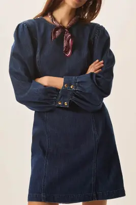 Robe Lais Indigo — photo 5