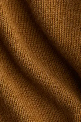 Pull en cachemire mélangé - Marron — photo 2