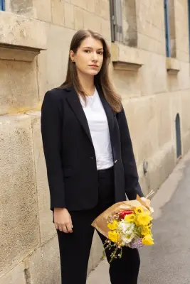 Veste Stéphanie - marine — photo 4