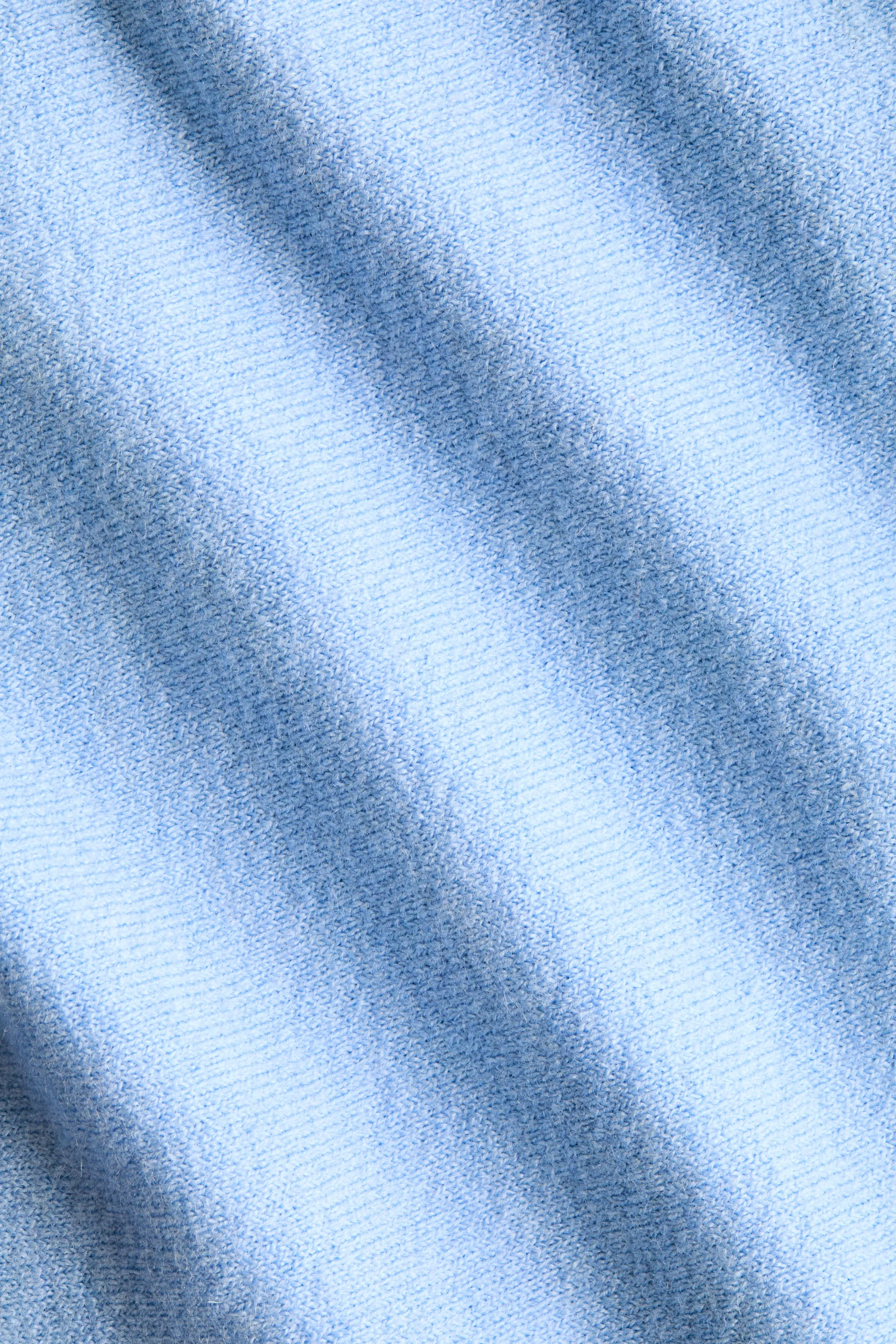 Pull asymétrique - Bleu clair